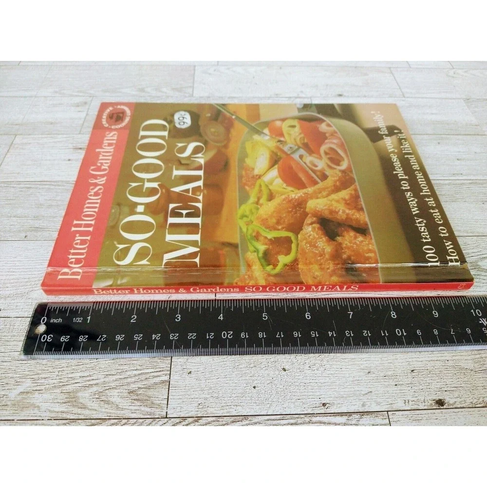 So-Good‎ Meals Cookbook 1963 Hardcover Better Homes & Gardens Retro-Core Recipes